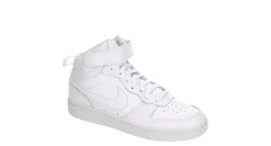 NIKE BOYS BIG KID COURT BOROUGH 2 MID SNEAKER*Kids/BOY Sneakers