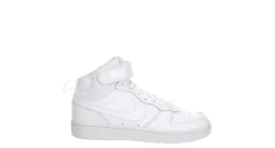 NIKE BOYS BIG KID COURT BOROUGH 2 MID SNEAKER*Kids/BOY Sneakers