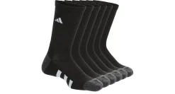 ADIDAS BOYS CUSHIONED CREW 2.0 SOCKS 6 PAIRS*Kids/BOY Accessories|Crew Socks