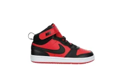 NIKE BOYS LITTLE KID COURT BOROUGH 2 MID SNEAKER*Kids/BOY Sneakers