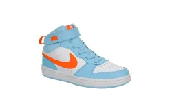 NIKE BOYS LITTLE KID COURT BOROUGH 2 MID SNEAKER*Kids/BOY Sneakers