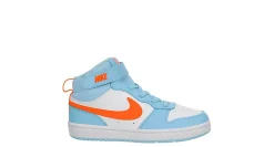 NIKE BOYS LITTLE KID COURT BOROUGH 2 MID SNEAKER*Kids/BOY Sneakers