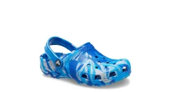 CROCS BOYS LITTLE-BIG KID CLASSIC MARBLE CLOG*Kids/BOY Casual Shoes|Sandals