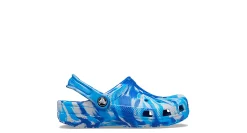 CROCS BOYS LITTLE-BIG KID CLASSIC MARBLE CLOG*Kids/BOY Casual Shoes|Sandals
