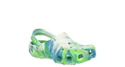 CROCS BOYS LITTLE-BIG KID CLASSIC GLOW MARBLED CLOG*Kids/BOY Casual Shoes|Sandals