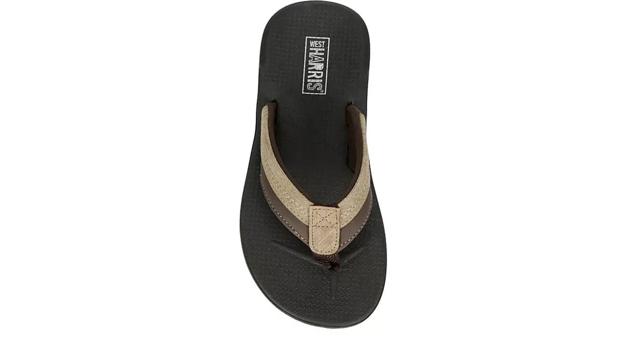 WEST HARRIS BOYS LITTLE-BIG KID REED FLIP FLOP SANDAL*Kids/BOY Sandals