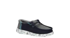 HEYDUDE BOYS LITTLE-BIG KID WALLY YOUTH SLIP ON SNEAKER*Kids/BOY Casual Shoes
