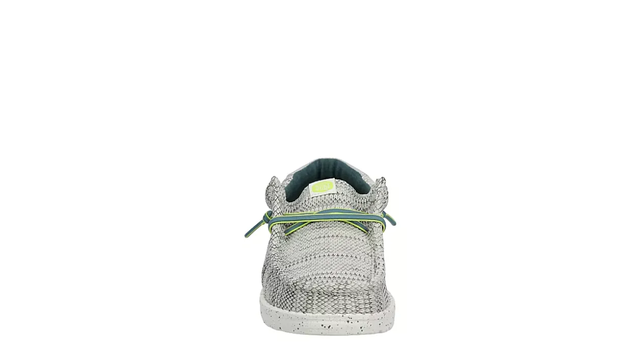 HEYDUDE BOYS LITTLE-BIG KID WALLY YOUTH SLIP ON SNEAKER*Kids/BOY Casual Shoes