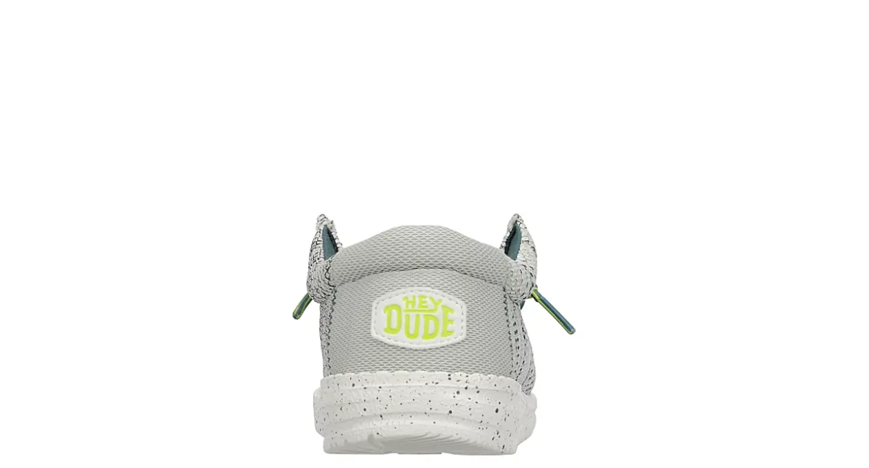 HEYDUDE BOYS LITTLE-BIG KID WALLY YOUTH SLIP ON SNEAKER*Kids/BOY Casual Shoes