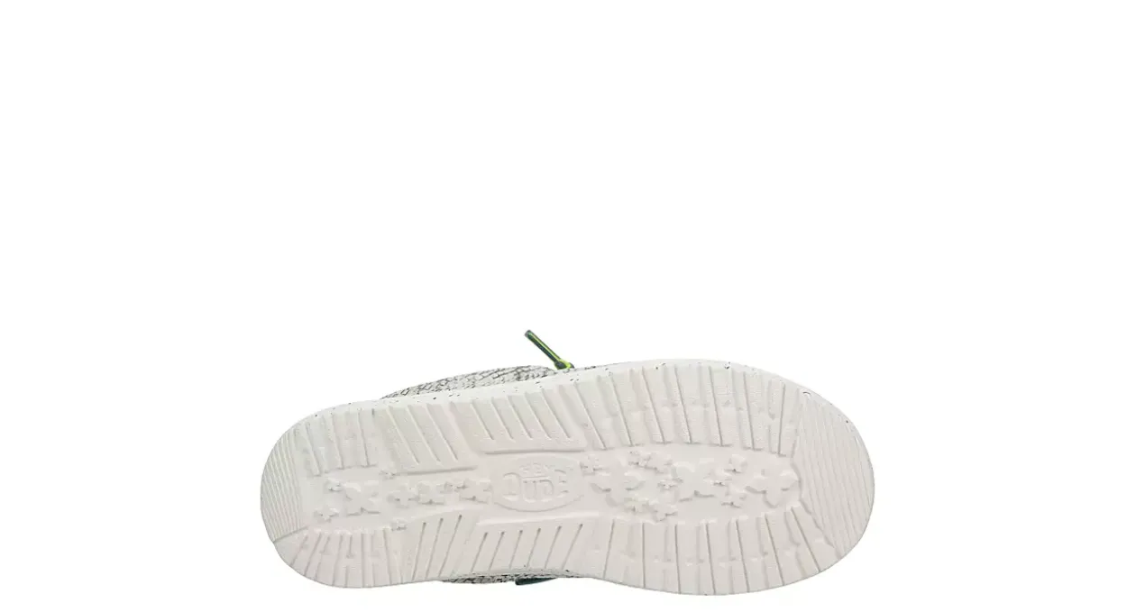 HEYDUDE BOYS LITTLE-BIG KID WALLY YOUTH SLIP ON SNEAKER*Kids/BOY Casual Shoes