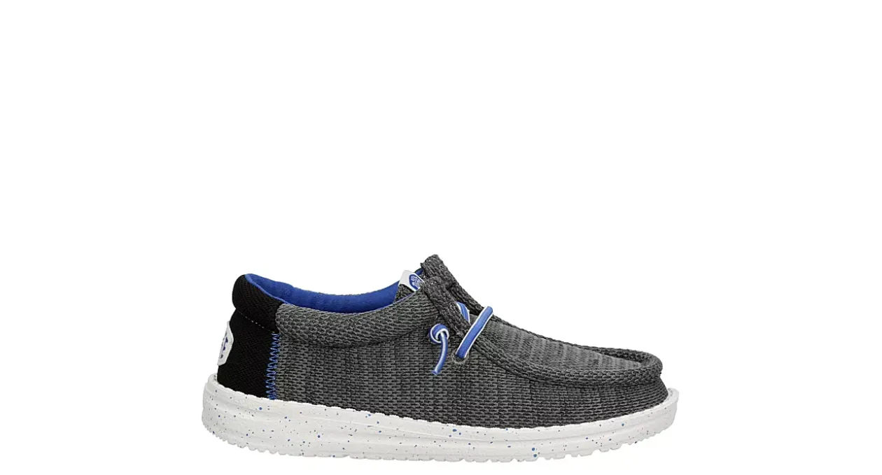HEYDUDE BOYS LITTLE-BIG KID WALLY YOUTH SLIP ON SNEAKER*Kids/BOY Casual Shoes