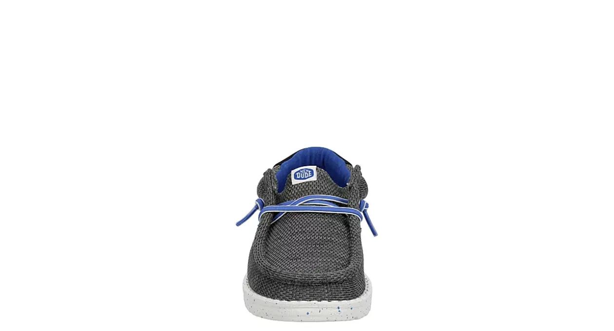 HEYDUDE BOYS LITTLE-BIG KID WALLY YOUTH SLIP ON SNEAKER*Kids/BOY Casual Shoes