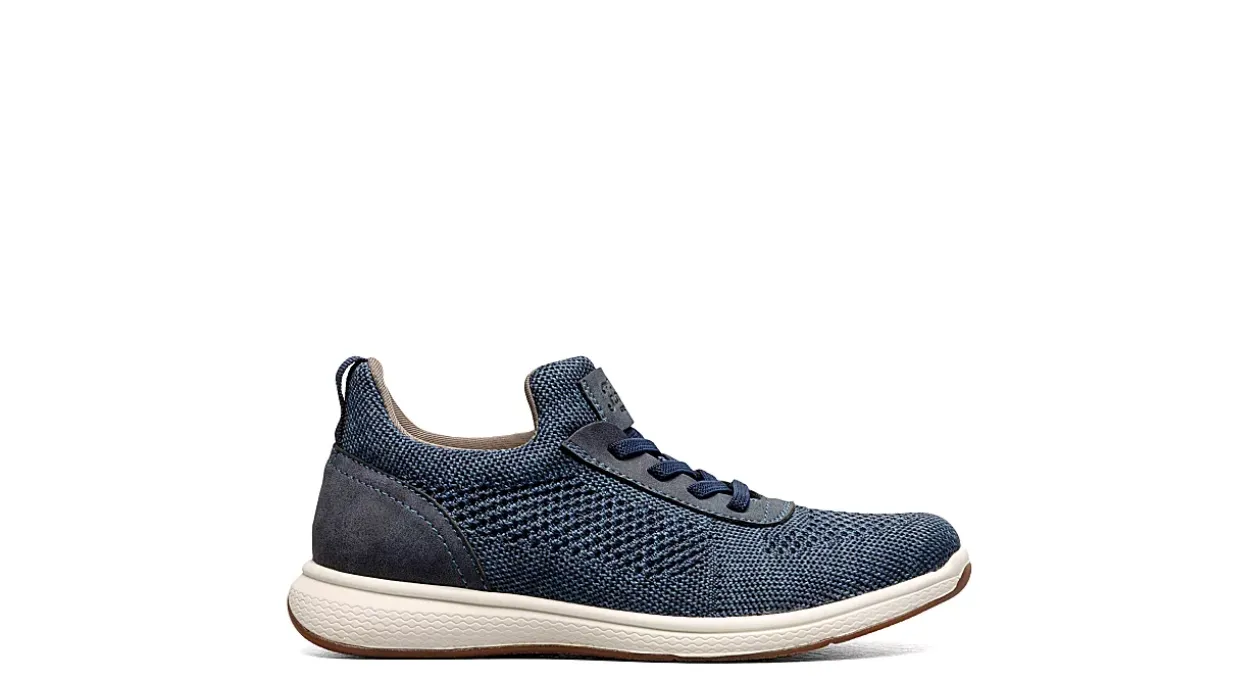 FLORSHEIM BOYS SATELLITE KNIT ELASTIC LACE SLIP JR*Kids/BOY Dress Shoes