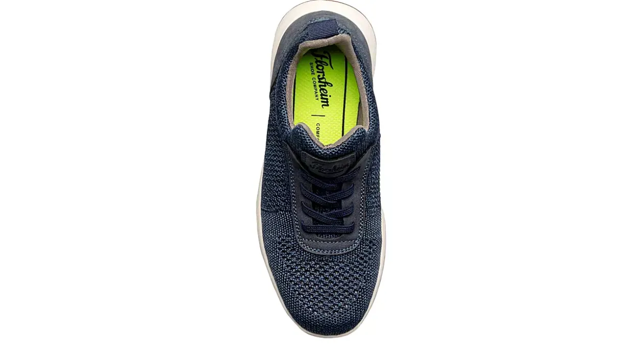 FLORSHEIM BOYS SATELLITE KNIT ELASTIC LACE SLIP JR*Kids/BOY Dress Shoes
