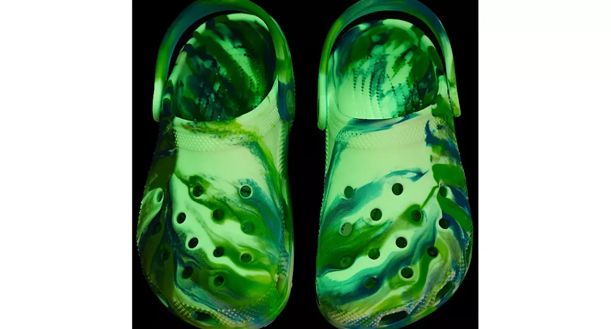 CROCS BOYS TODDLER CLASSIC GLOW MARBLED CLOG*Kids/BOY Infant & Toddler|Casual Shoes