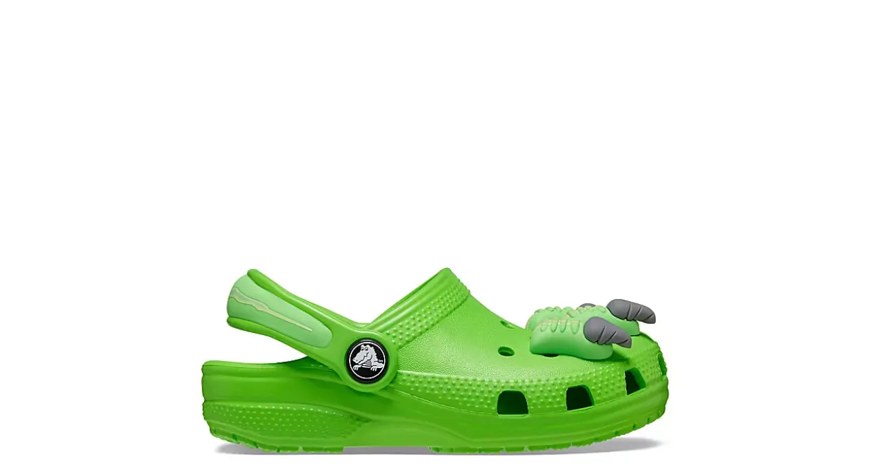 CROCS BOYS TODDLER CLASSIC I AM DINOSAUR CLOG*Kids/BOY Character Shoes|Infant & Toddler