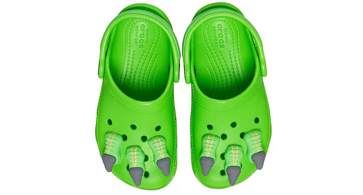 CROCS BOYS TODDLER CLASSIC I AM DINOSAUR CLOG*Kids/BOY Character Shoes|Infant & Toddler