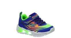 SKECHERS BOYS TODDLER FLEX GLOW ULTRA LIGHT UP SNEAKER*Kids/BOY Sneakers|Infant & Toddler