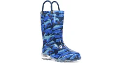 WESTERN CHIEF BOYS TODDLER SHARK CHASE RAIN BOOT*Kids/BOY Boots|Infant & Toddler