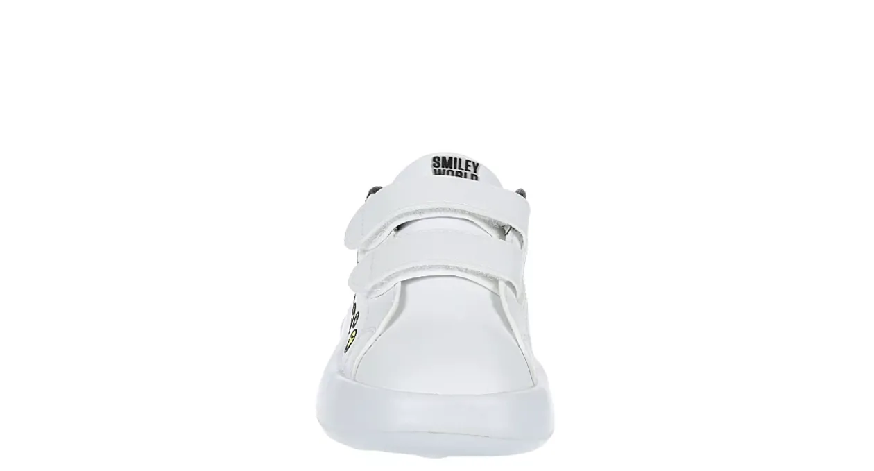 ADIDAS BOYS TODDLER SMILEY ADVANTAGE 2.0 BUBBLE SNEAKER*Kids/BOY Sneakers|Infant & Toddler