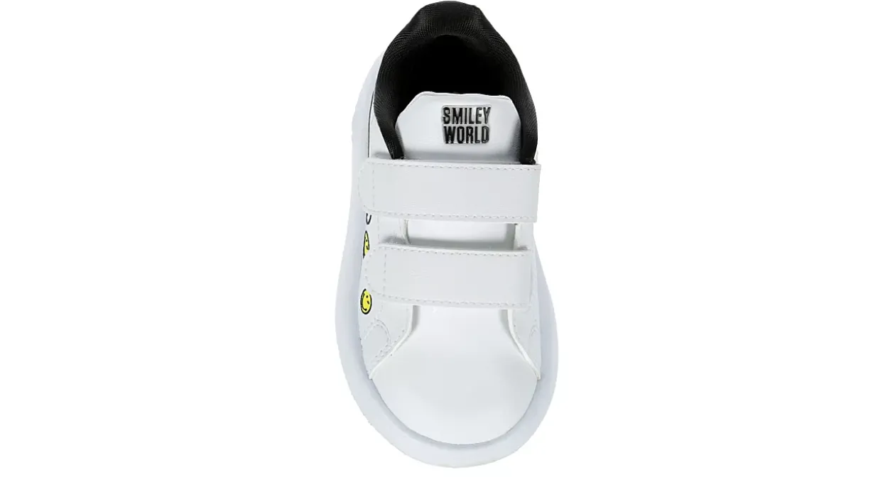 ADIDAS BOYS TODDLER SMILEY ADVANTAGE 2.0 BUBBLE SNEAKER*Kids/BOY Sneakers|Infant & Toddler