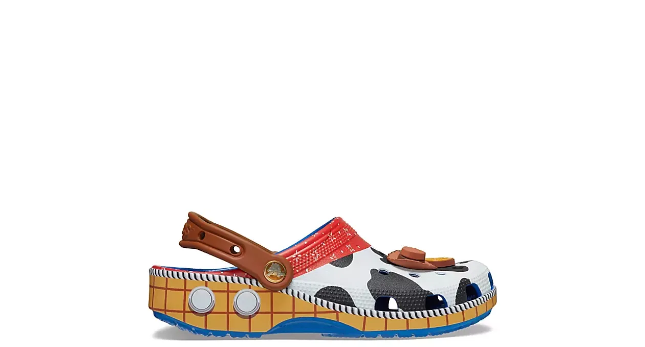CROCS BOYS TODDLER TOY STORY WOODY CLASSIC CLOG*Kids/BOY Character Shoes|Infant & Toddler