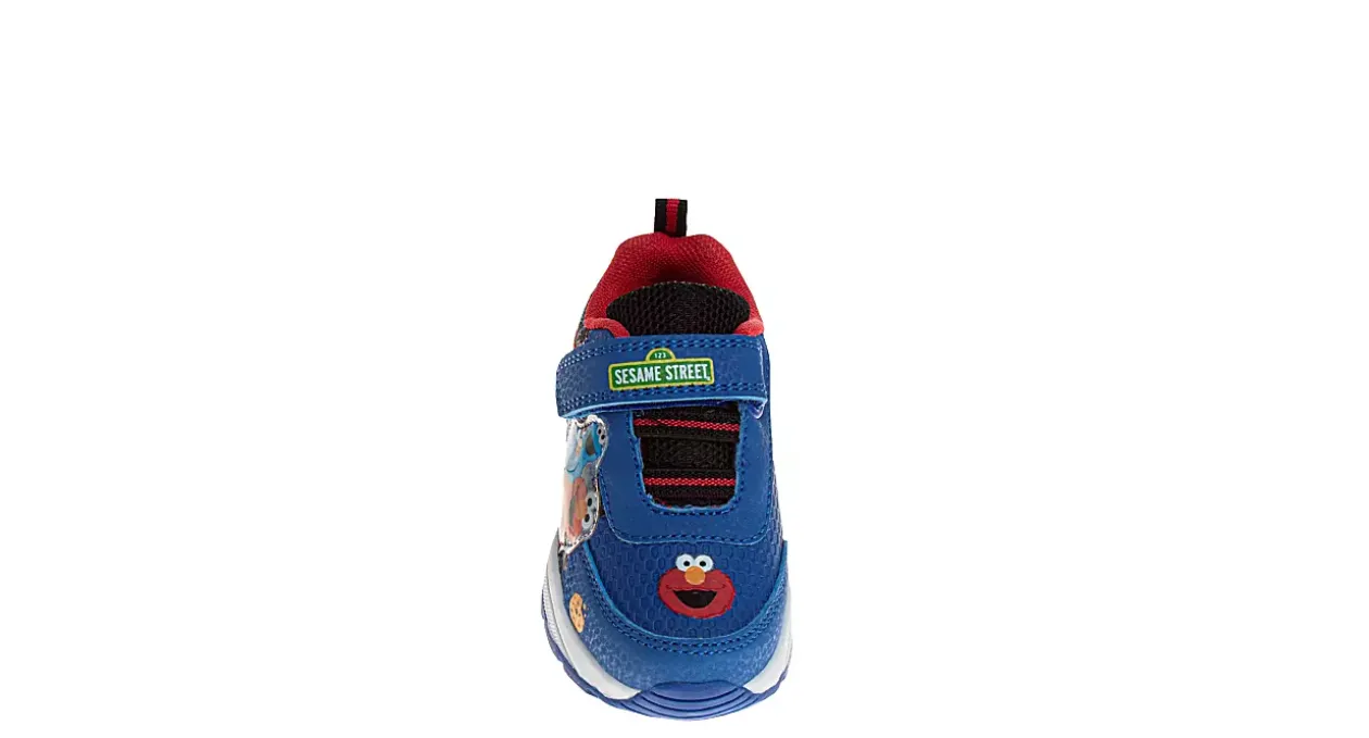 SESAME STREET BOYS TODDLER-LITTLE KID ELMO AND COOKIE MONSTER SNEAKER*Kids/BOY Character Shoes|Infant & Toddler