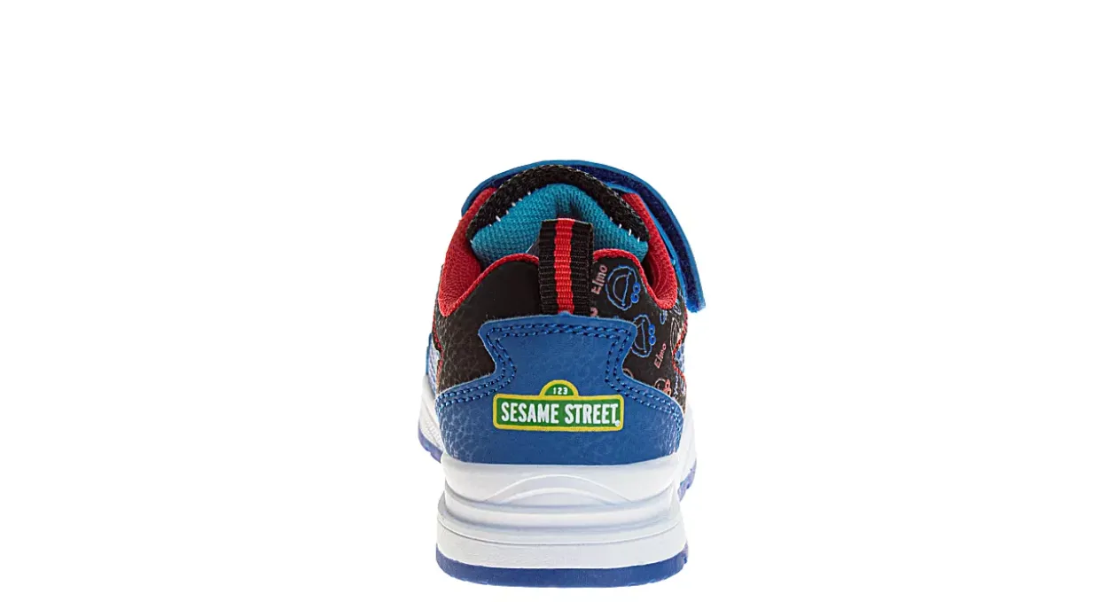SESAME STREET BOYS TODDLER-LITTLE KID ELMO AND COOKIE MONSTER SNEAKER*Kids/BOY Character Shoes|Infant & Toddler