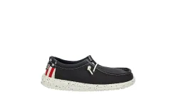 HEYDUDE BOYS WALLY YOUTH AMERICANA SLIP ON SNEAKER*Kids/BOY Casual Shoes