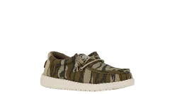 HEYDUDE BOYS WALLY YOUTH MOSSY OAK SLIP ON SNEAKER*Kids/BOY Casual Shoes
