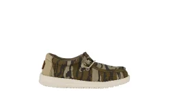 HEYDUDE BOYS WALLY YOUTH MOSSY OAK SLIP ON SNEAKER*Kids/BOY Casual Shoes
