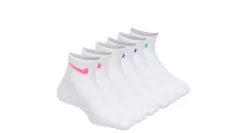 NIKE GIRLS 4-5 QUARTER SOCKS 6 PAIRS*Kids Accessories|Ankle Socks