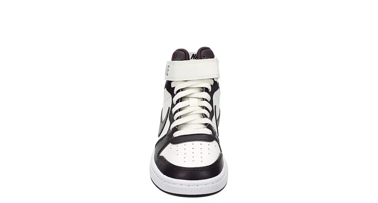 NIKE GIRLS BIG KID COURT BOROUGH 2 MID SNEAKER*Kids Sneakers
