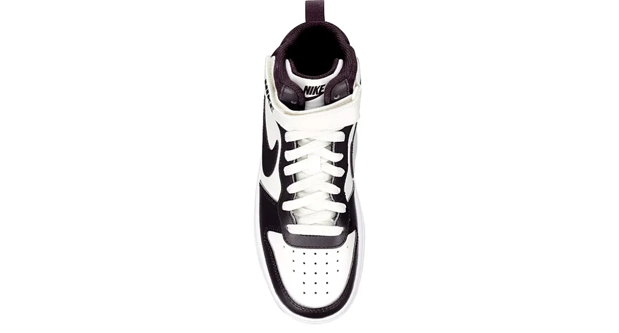 NIKE GIRLS BIG KID COURT BOROUGH 2 MID SNEAKER*Kids Sneakers