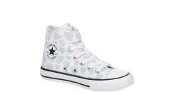 CONVERSE GIRLS CHUCK TAYLOR ALL STAR HEARTS MID SNEAKER*Kids Sneakers