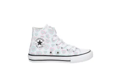 CONVERSE GIRLS CHUCK TAYLOR ALL STAR HEARTS MID SNEAKER*Kids Sneakers