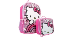HELLO KITTY GIRLS BACKPACK SET WITH LUNCHBOX*Kids Accessories
