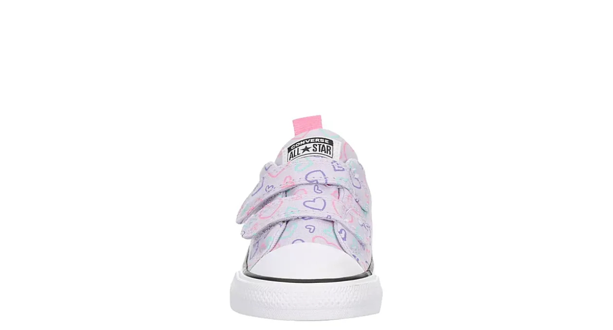CONVERSE GIRLS INFANT CHUCK TAYLOR ALL STAR HEARTS SNEAKER*Kids Sneakers|Infant & Toddler
