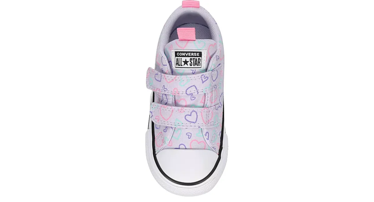 CONVERSE GIRLS INFANT CHUCK TAYLOR ALL STAR HEARTS SNEAKER*Kids Sneakers|Infant & Toddler