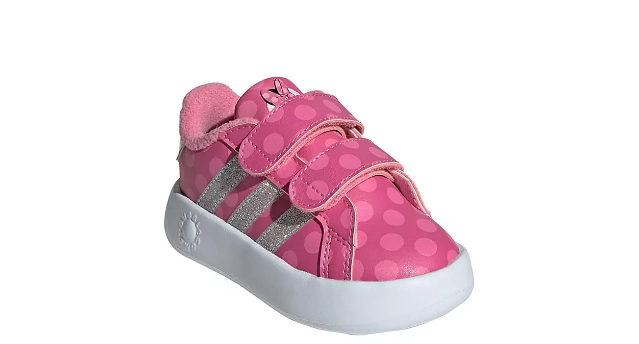 ADIDAS GIRLS INFANT GRAND COURT 2.0 MINNIE SNEAKER*Kids Sneakers|Character Shoes