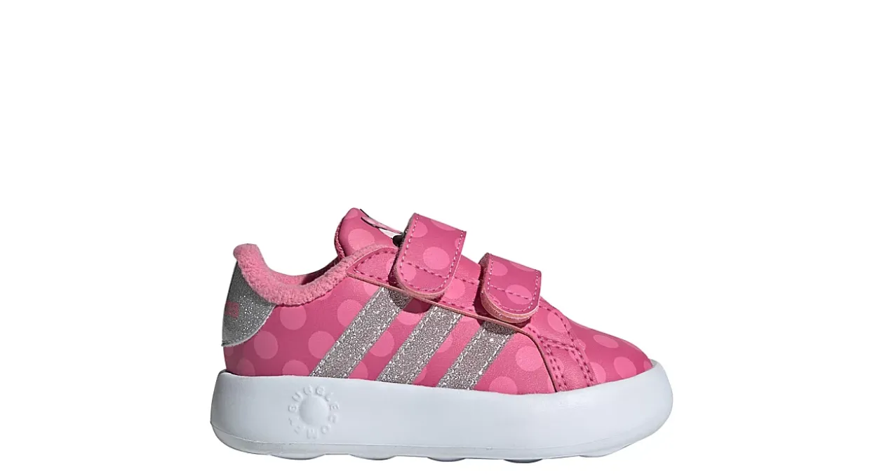 ADIDAS GIRLS INFANT GRAND COURT 2.0 MINNIE SNEAKER*Kids Sneakers|Character Shoes