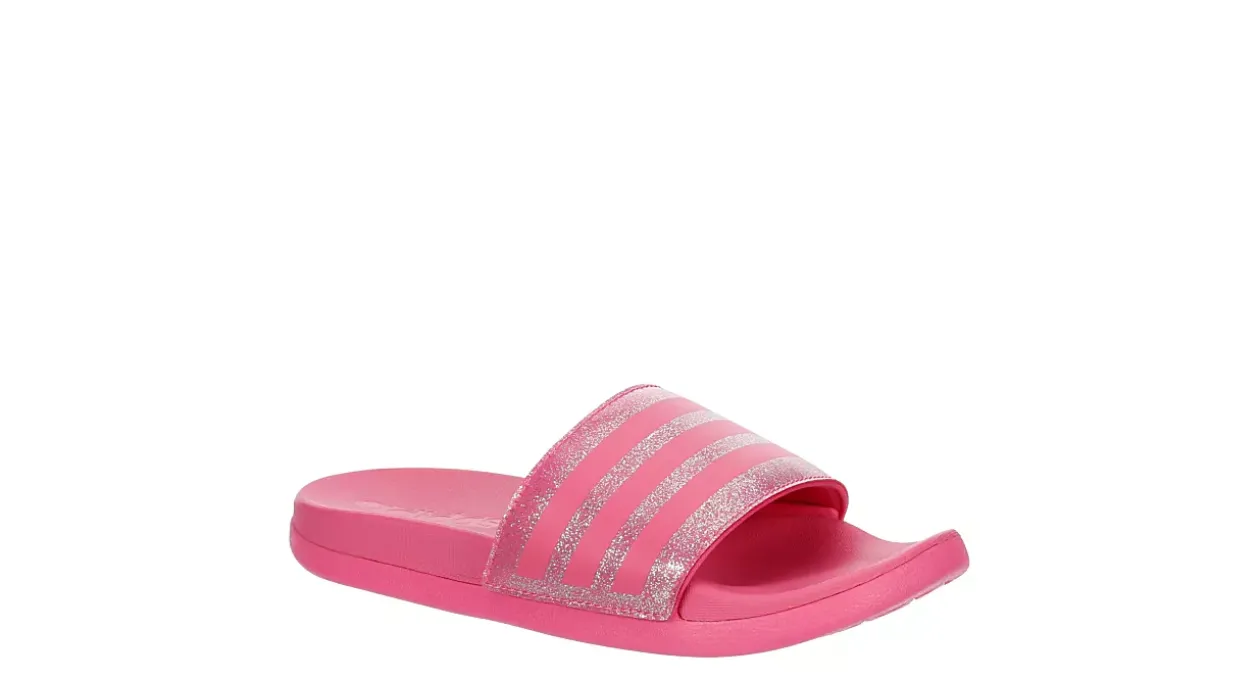ADIDAS GIRLS LITTLE-BIG KID ADILETTE COMFORT SLIDE SANDAL*Kids Infant & Toddler|Sandals