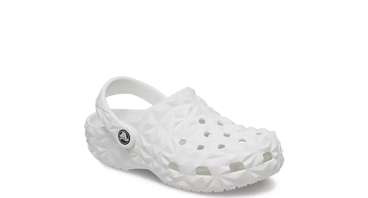 CROCS GIRLS LITTLE-BIG KID CLASSIC GEOMETRIC CLOG*Kids Casual Shoes|Sandals