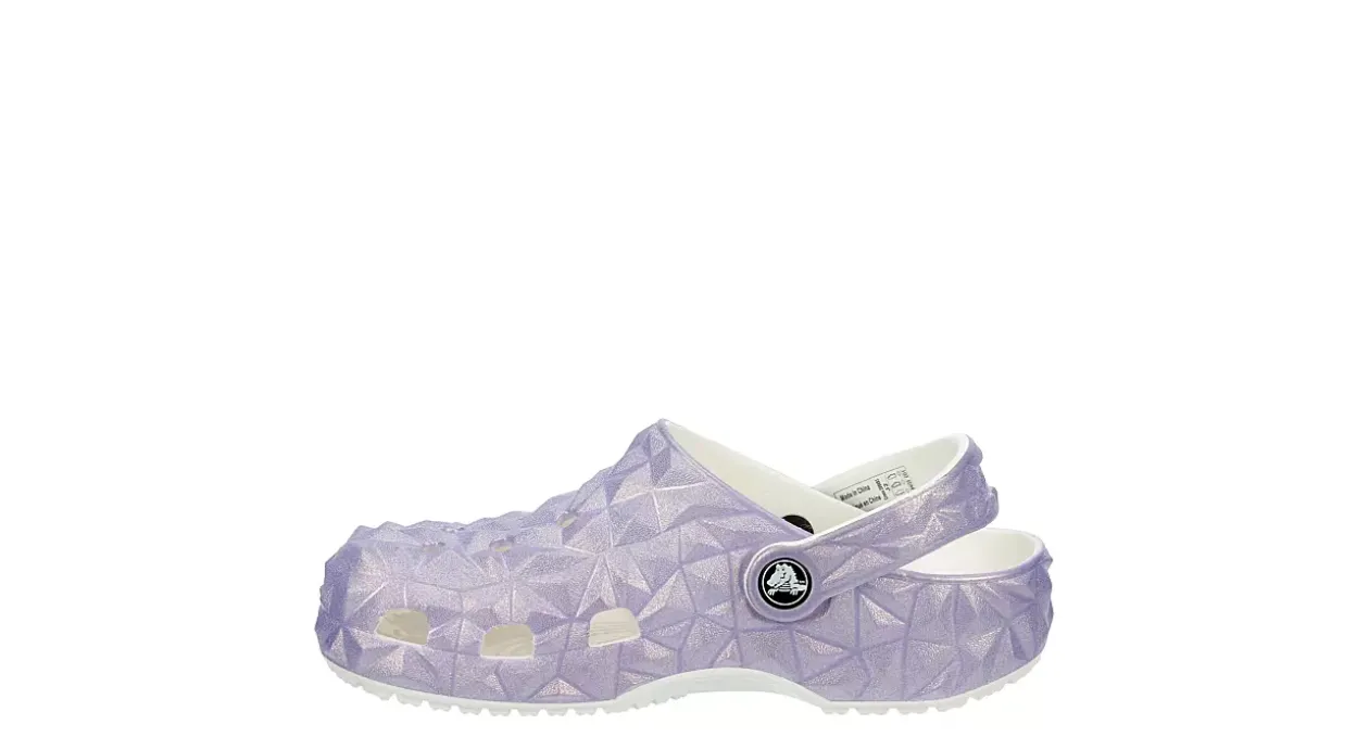 CROCS GIRLS LITTLE-BIG KID CLASSIC GEOMETRIC CLOG*Kids Casual Shoes|Sandals