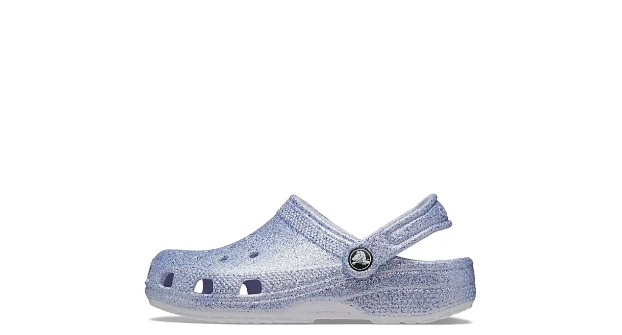 CROCS GIRLS LITTLE-BIG KID CLASSIC GLITTER CLOG*Kids Casual Shoes|Sandals