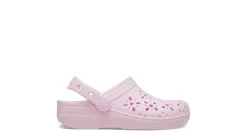 CROCS GIRLS LITTLE-BIG KID CLASSIC FLORAL CUT OUT CLOG*Kids Casual Shoes|Sandals