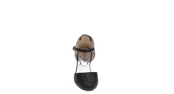 AMERICAN GLAMOUR BADGLEY MISCHKA GIRLS LITTLE-BIG KID DIAMANTE BUCKLE DRESS PUMP*Kids Dress Shoes