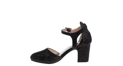 AMERICAN GLAMOUR BADGLEY MISCHKA GIRLS LITTLE-BIG KID DIAMANTE BUCKLE DRESS PUMP*Kids Dress Shoes