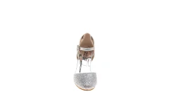 AMERICAN GLAMOUR BADGLEY MISCHKA GIRLS LITTLE-BIG KID DIAMANTE BUCKLE DRESS PUMP*Kids Dress Shoes