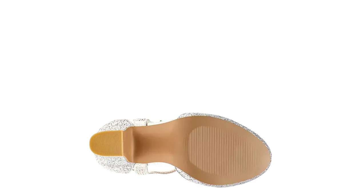 AMERICAN GLAMOUR BADGLEY MISCHKA GIRLS LITTLE-BIG KID DIAMANTE BUCKLE DRESS PUMP*Kids Dress Shoes